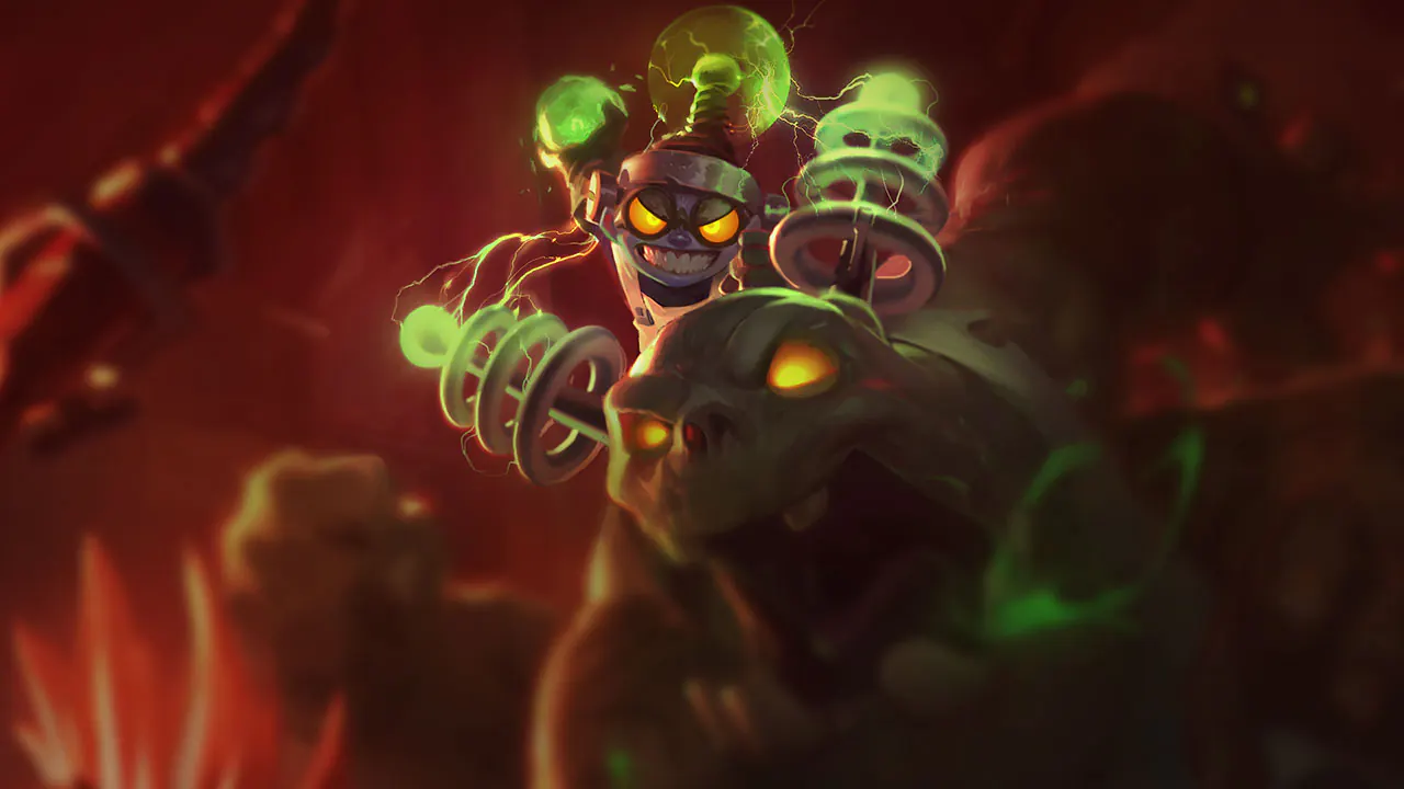 Zombie Nunu & Willump splash art