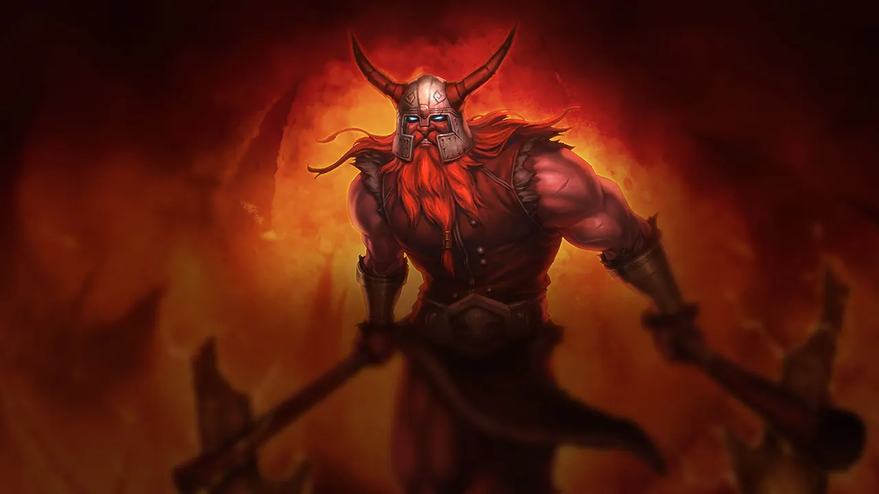 Forsaken Olaf splash art