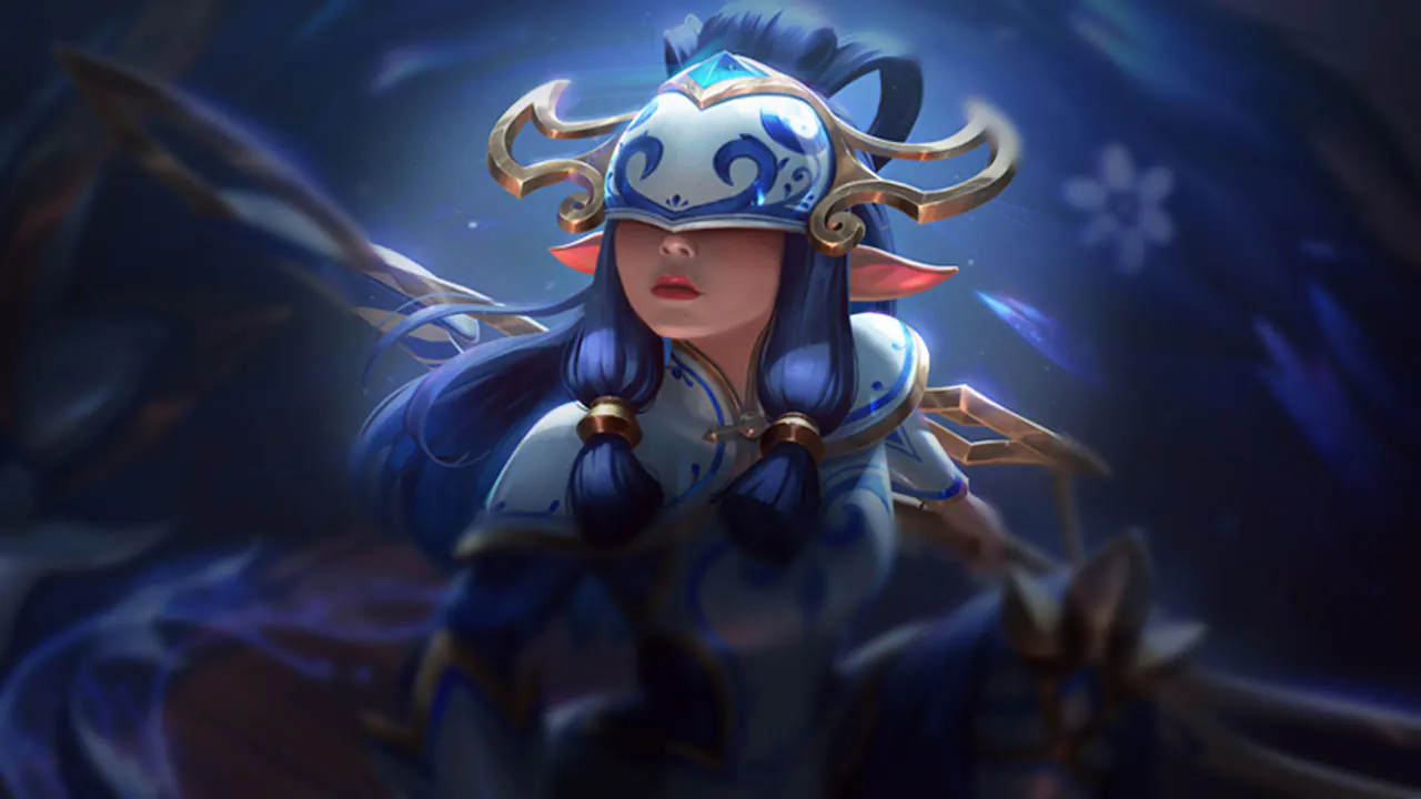 Porcelain Kindred splash art
