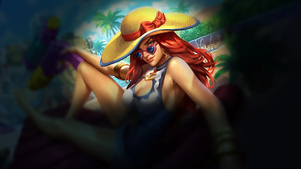 Pool Party Miss Fortune splash art