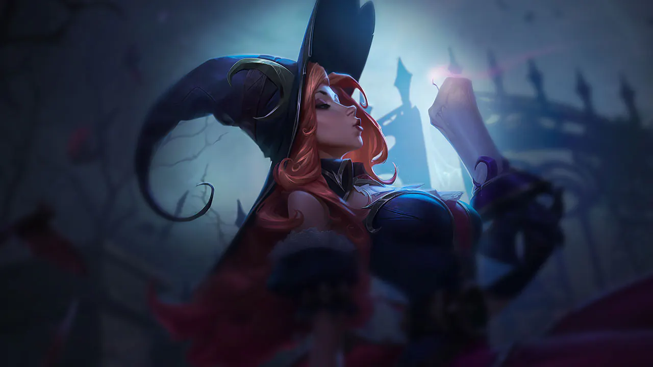 Bewitching Miss Fortune splash art