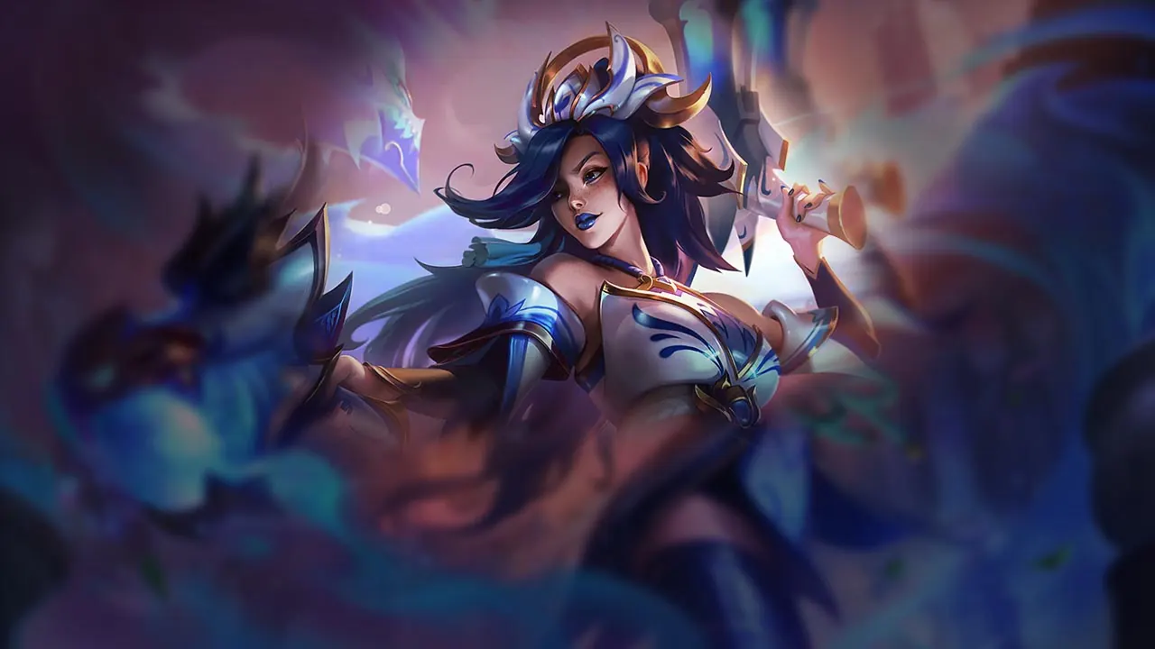 Porcelain Miss Fortune splash art