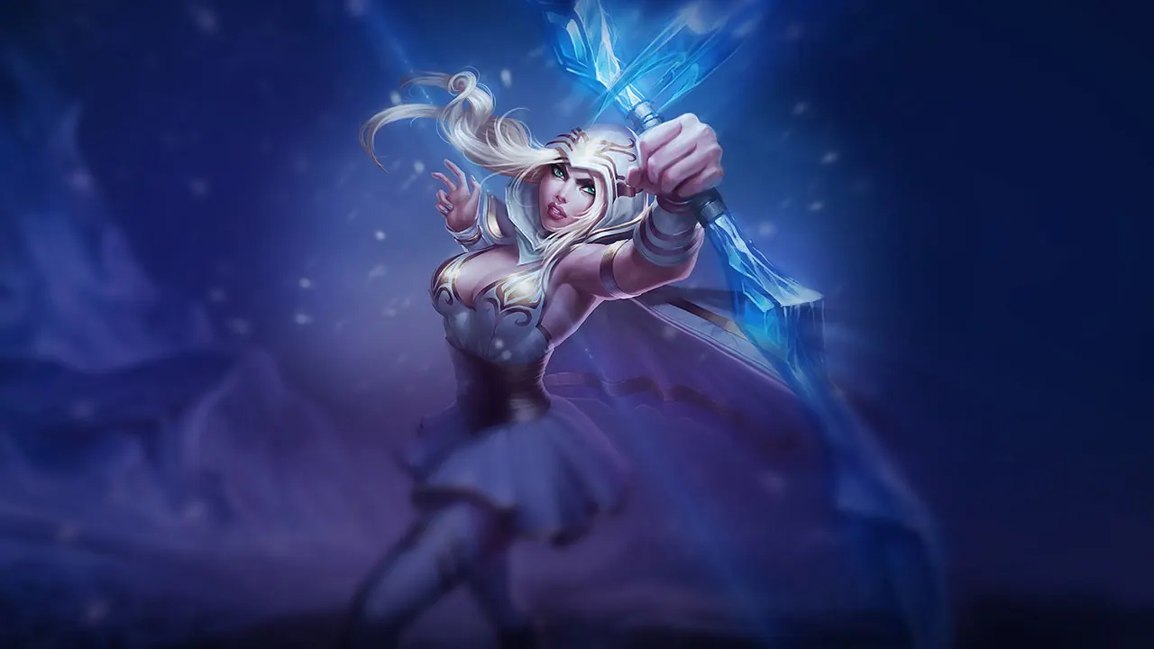 Freljord Ashe splash art