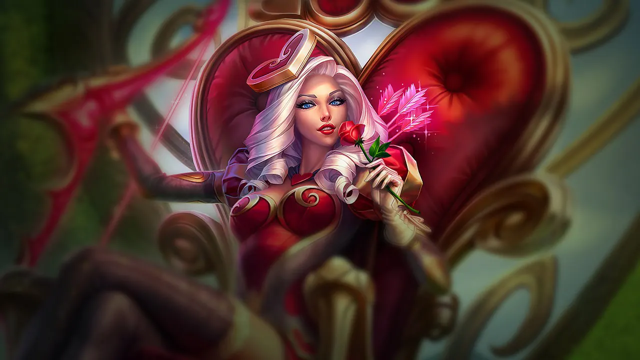 Heartseeker Ashe splash art