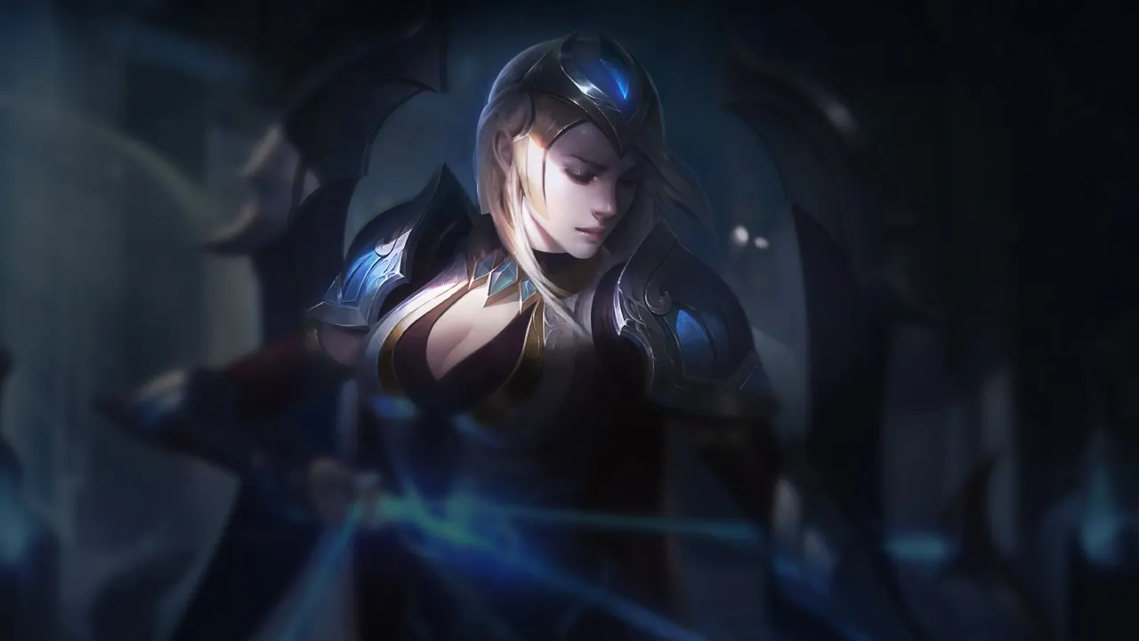 Worlds 2017 Ashe splash art
