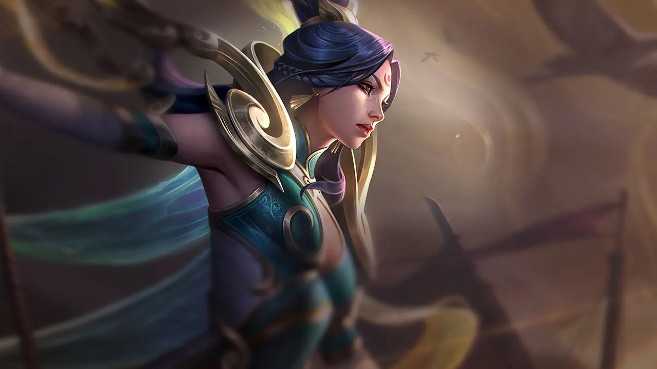 Lunar Empress Ashe splash art
