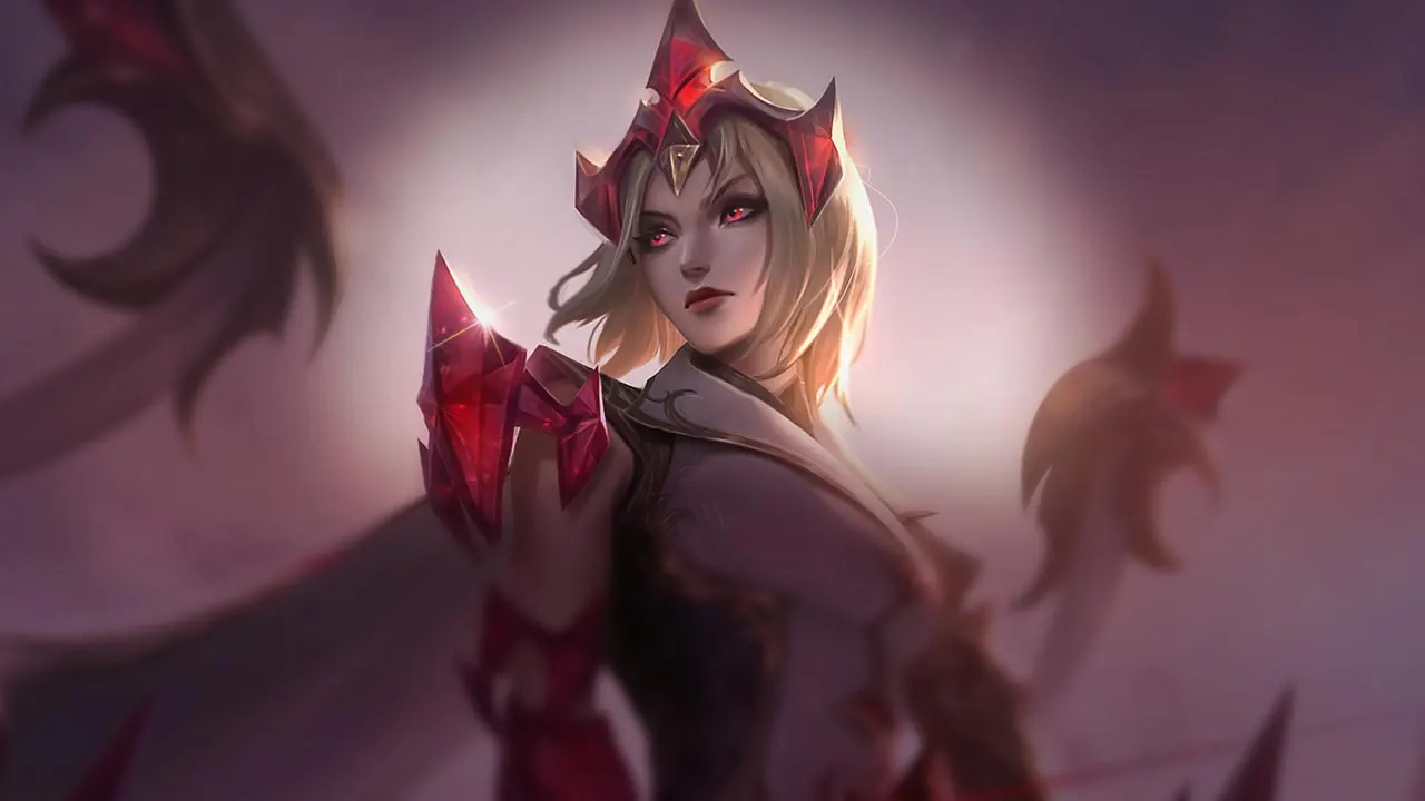 Crystalis Motus Ashe splash art