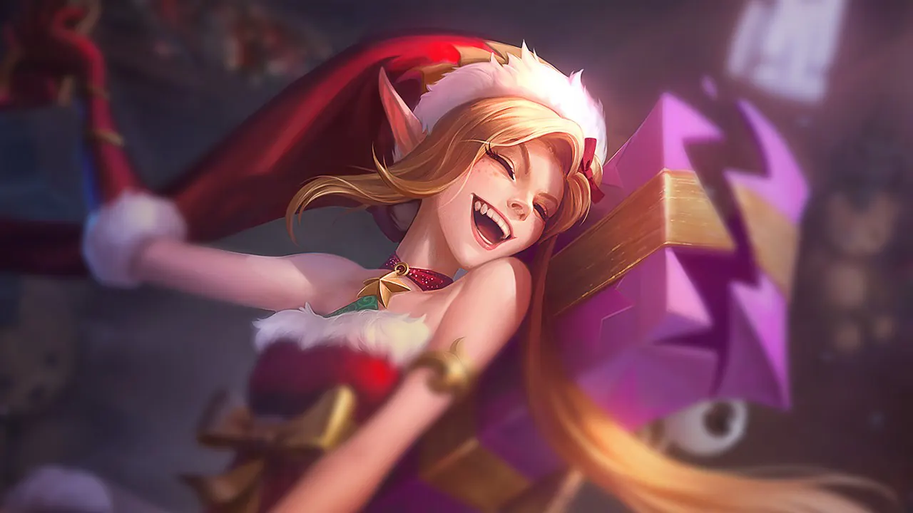 Ambitious Elf Jinx splash art