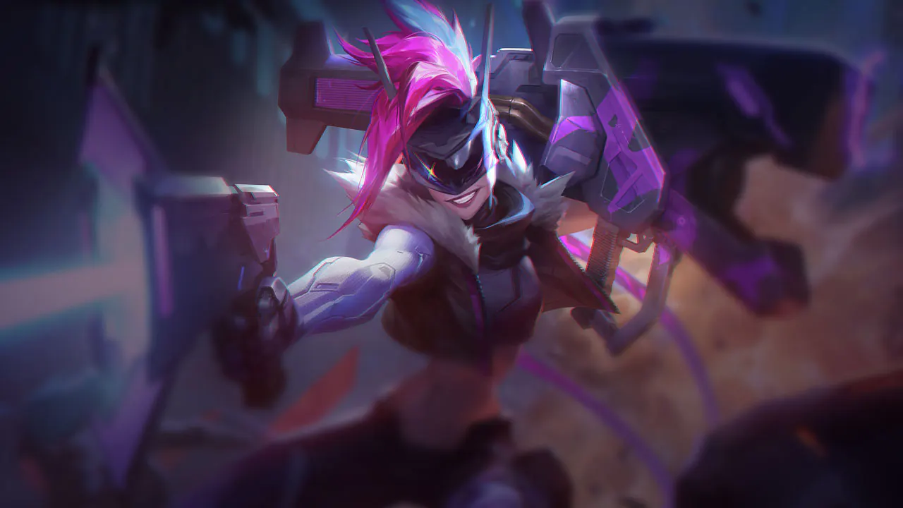 PROJECT: Jinx splash art
