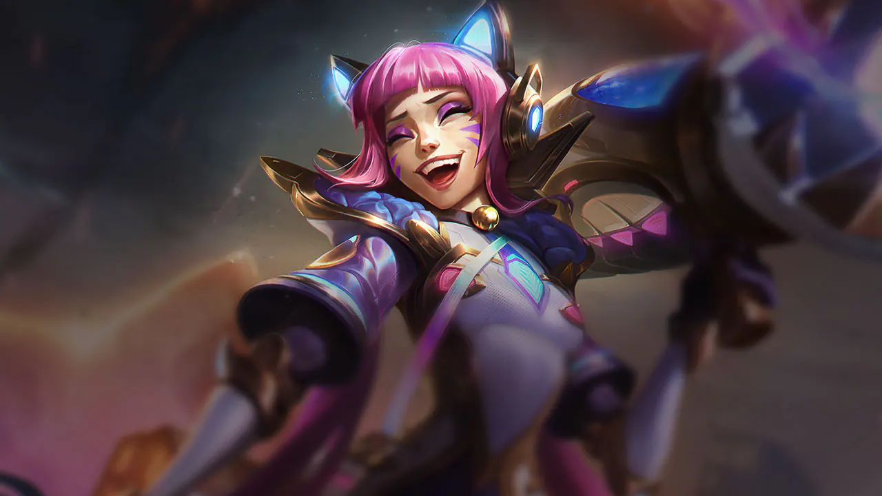 Prestige Battle Cat Jinx splash art