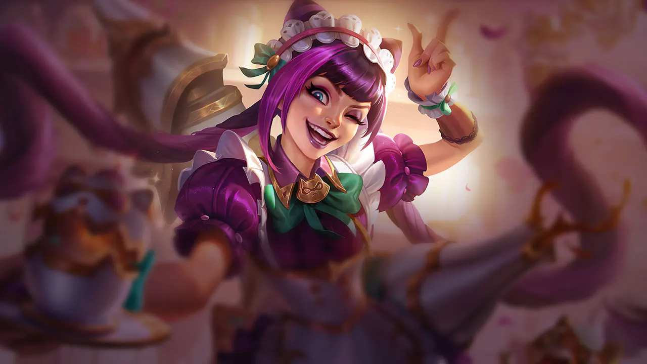 Cafe Cuties Jinx splash art