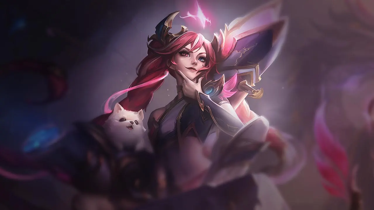 T1 Jinx splash art