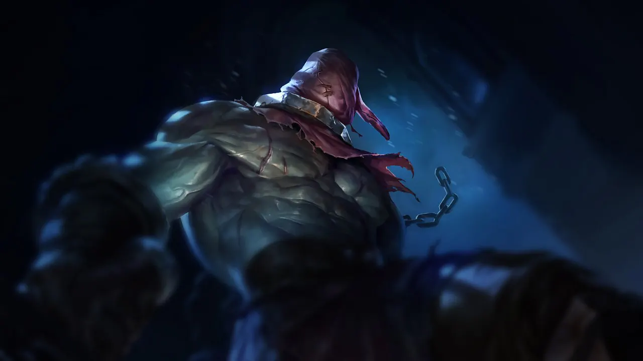 Nightmare Tryndamere splash art