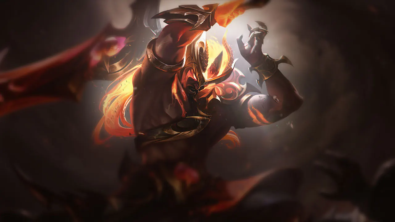 Nightbringer Tryndamere splash art