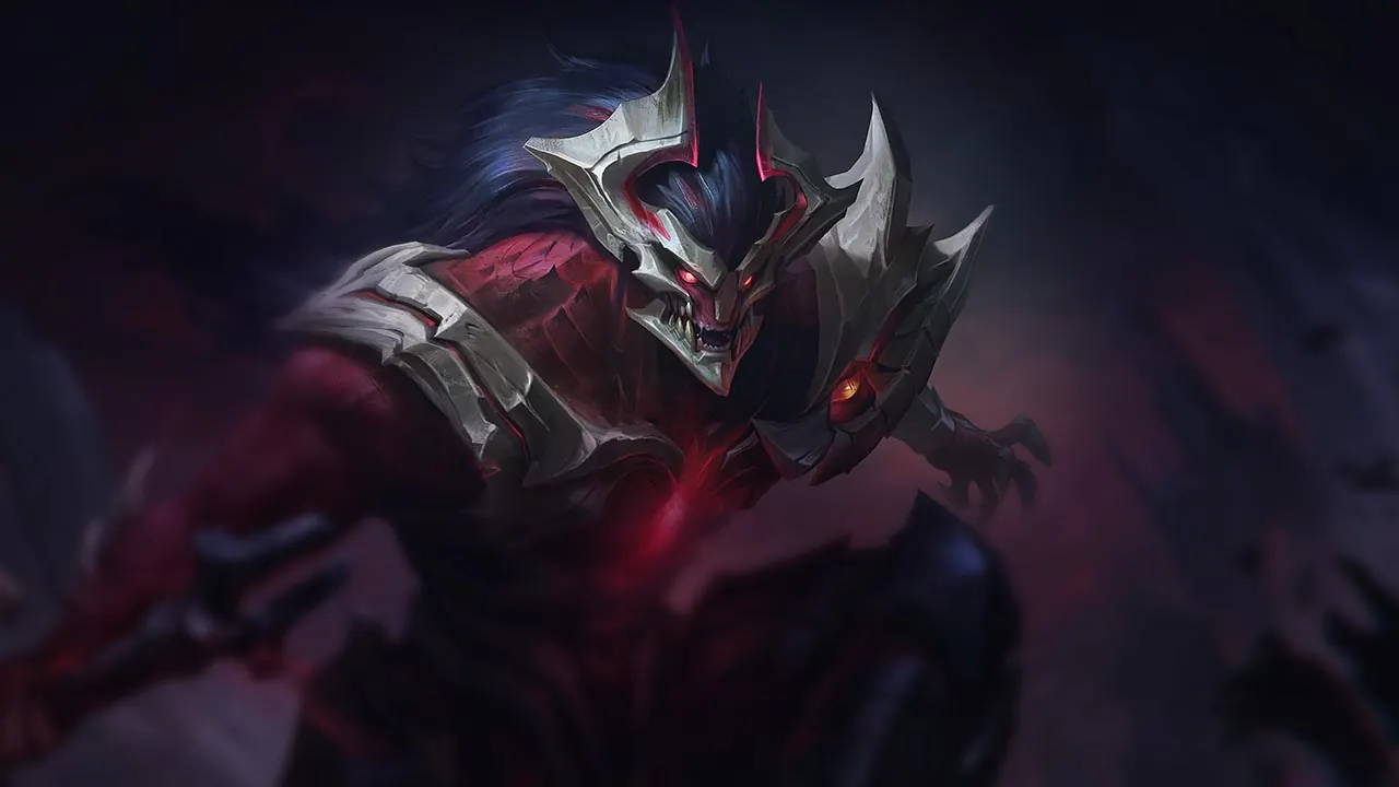 Visions of the Fallen Tryndamere splash art