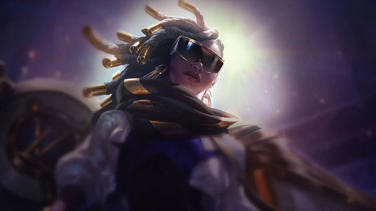 Prestige True Damage Senna splash art