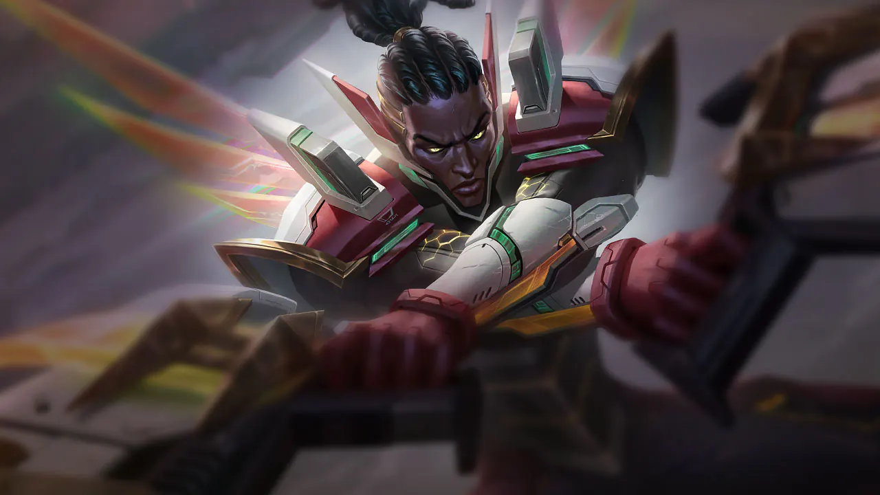 Strike Paladin Lucian splash art