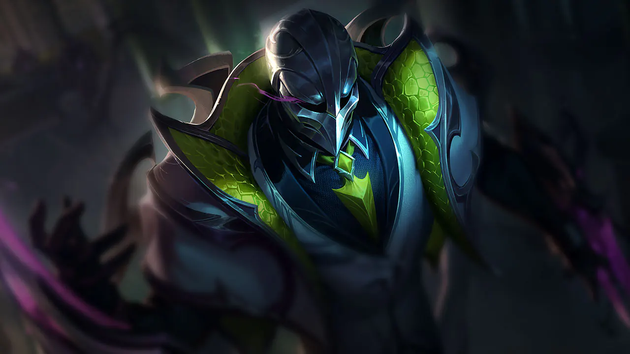 Debonair Zed splash art