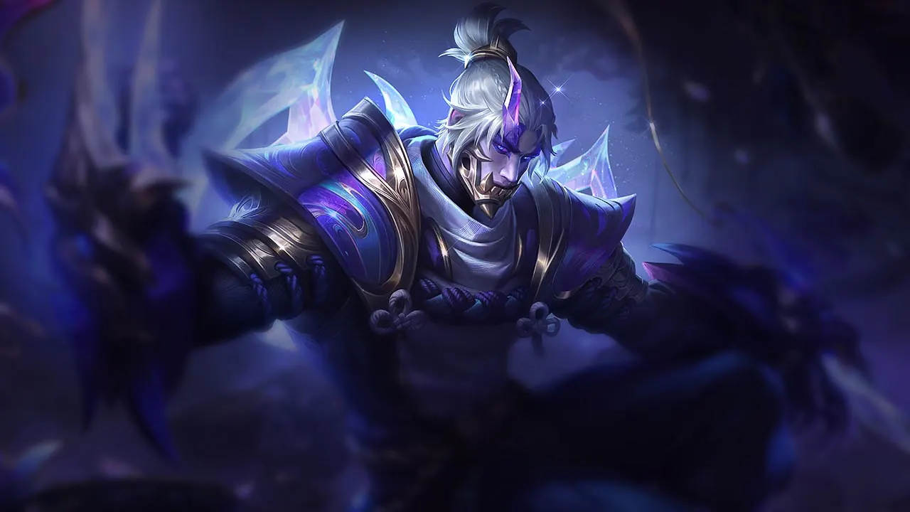 Prestige Spirit Blossom Zed splash art
