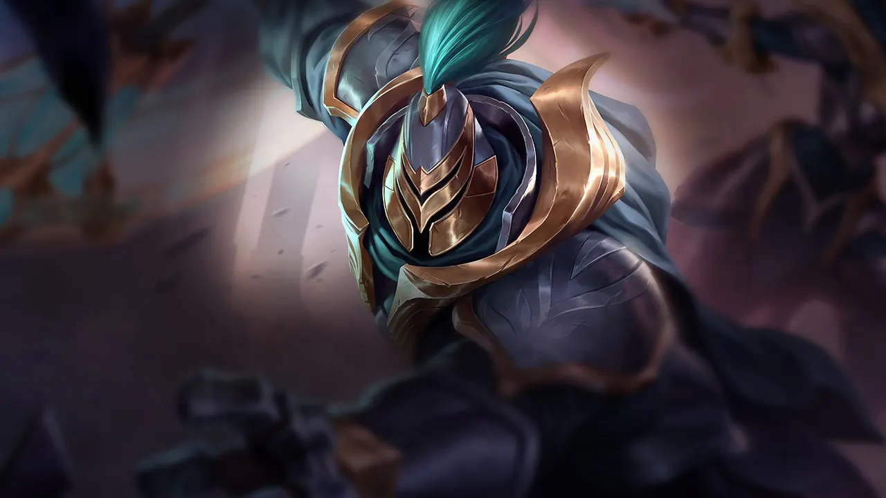Warden Jax splash art