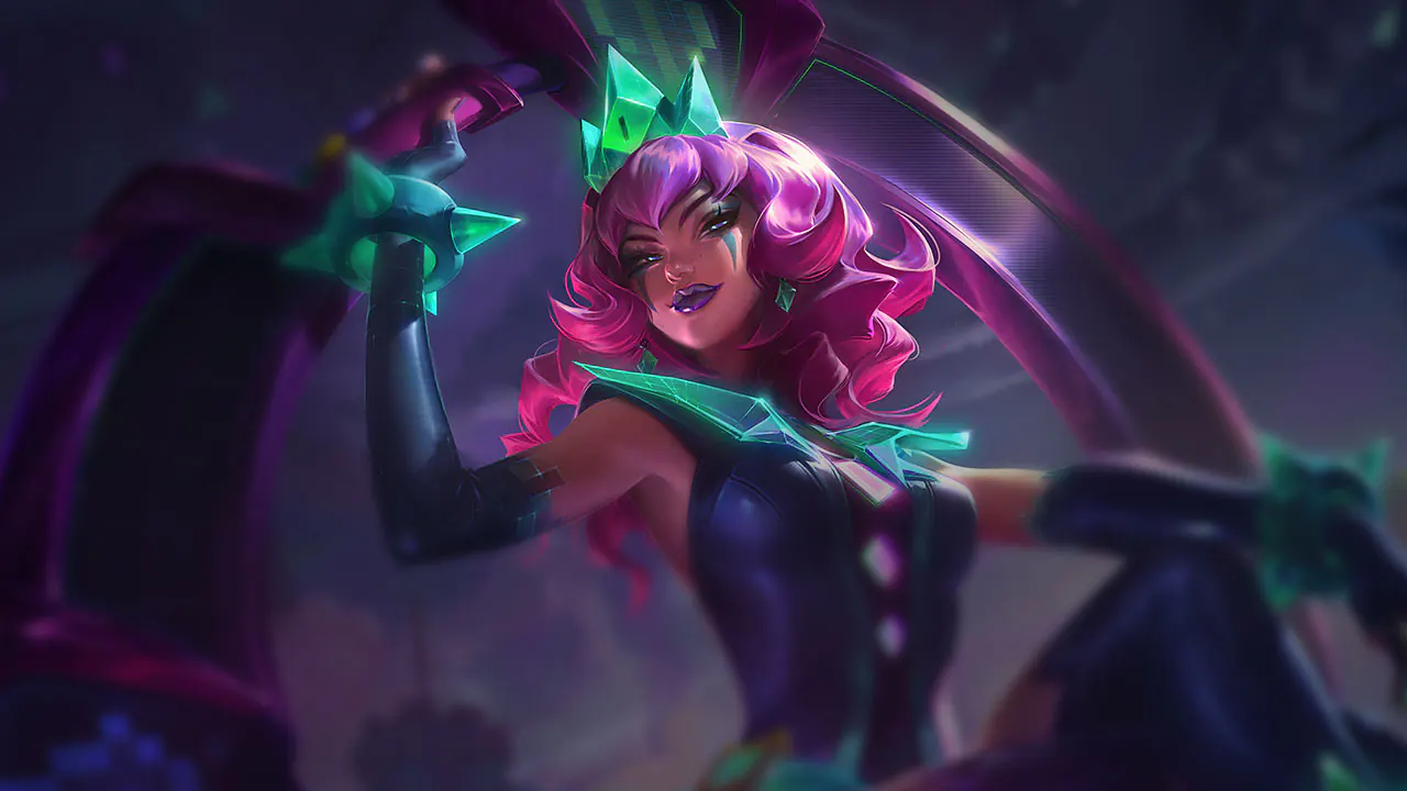Battle Boss Qiyana splash art