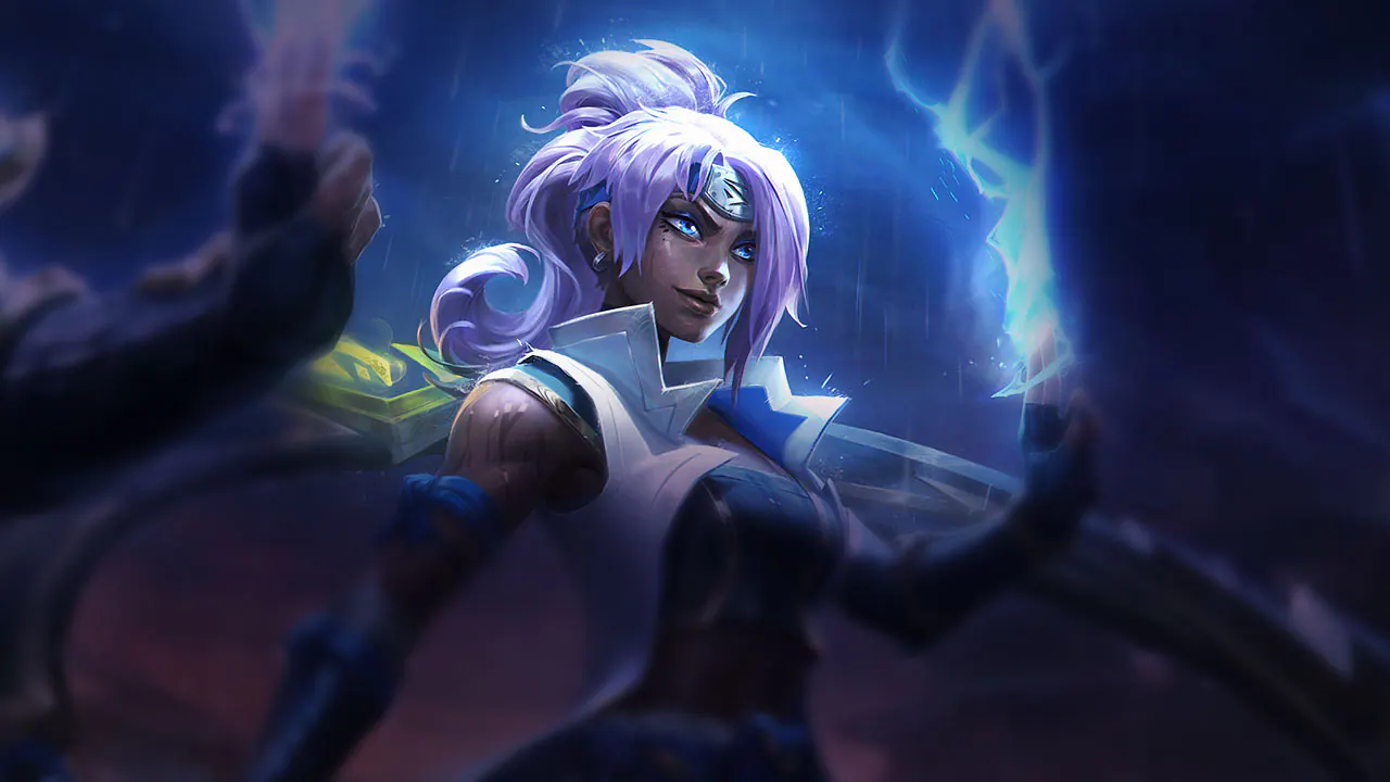 Shockblade Qiyana splash art