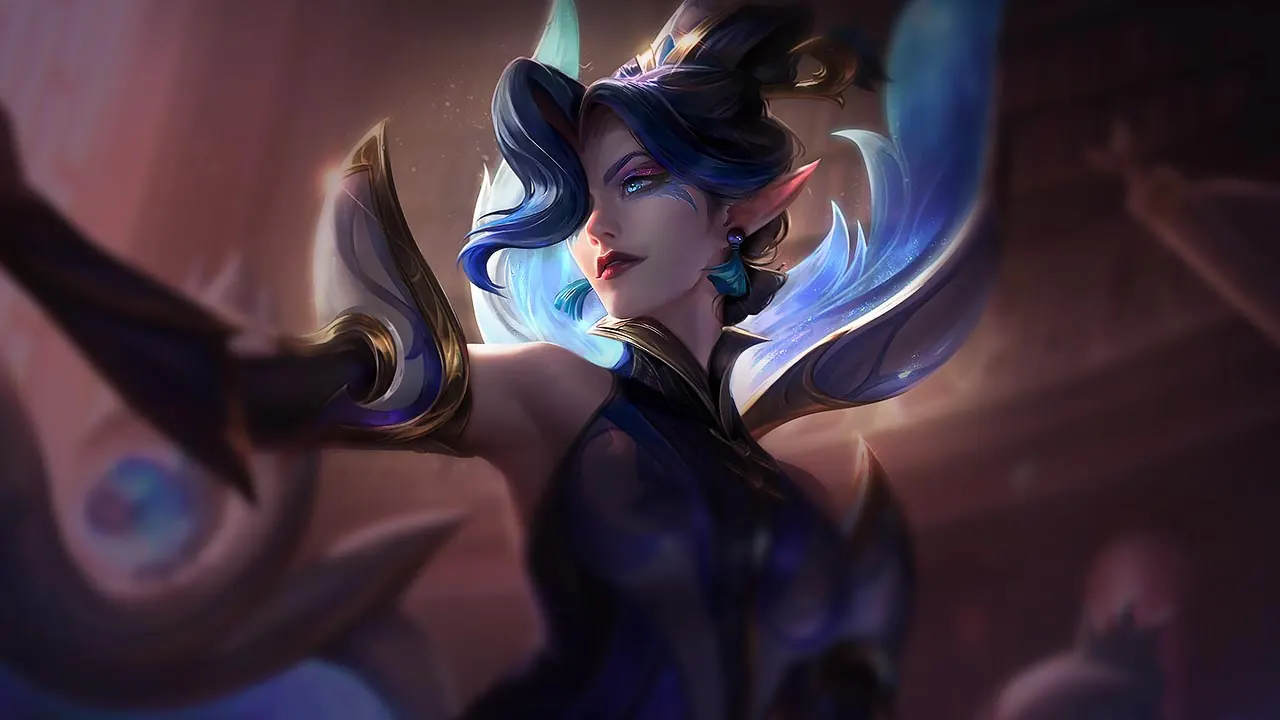 Porcelain Morgana splash art