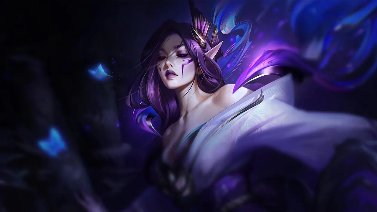 Spirit Blossom Morgana splash art