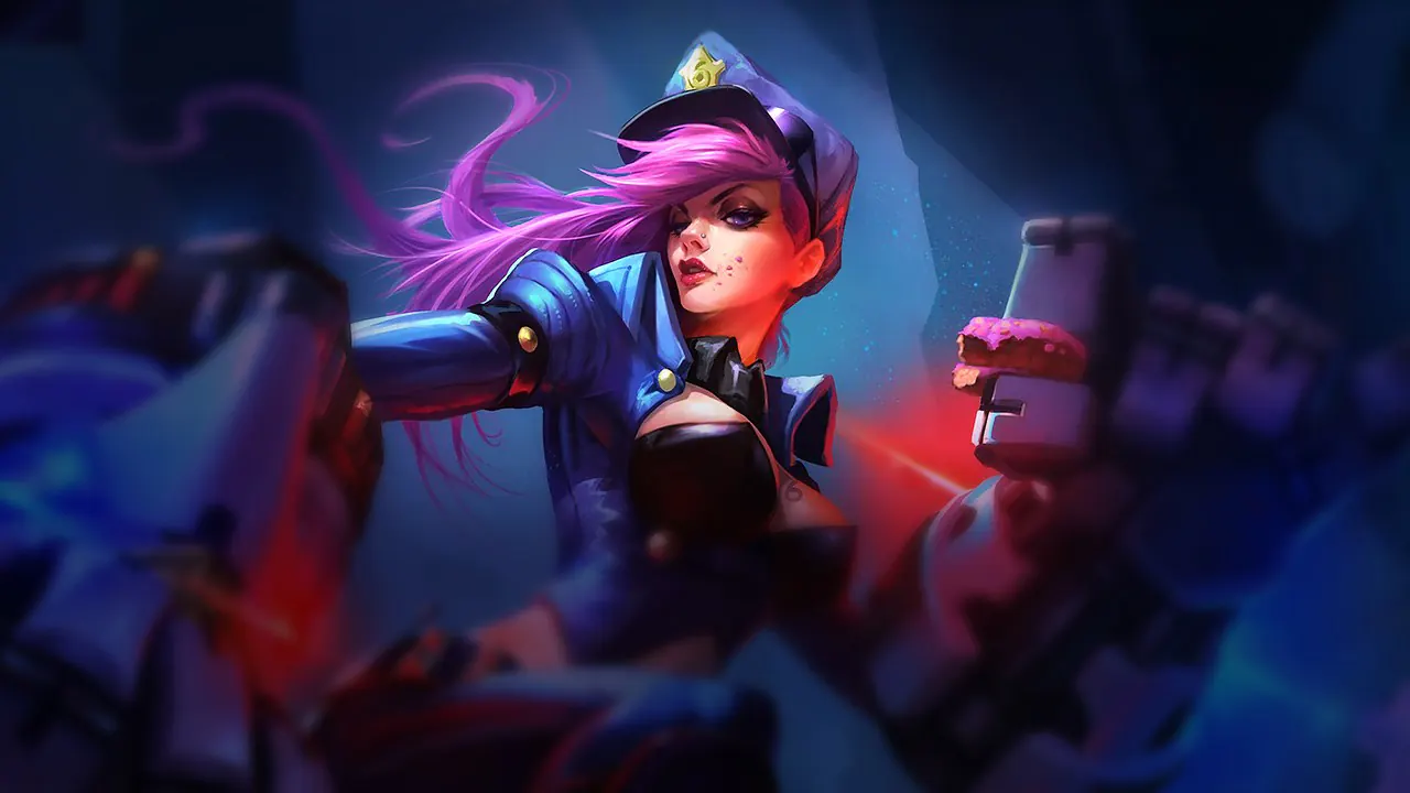 Officer Vi splash art