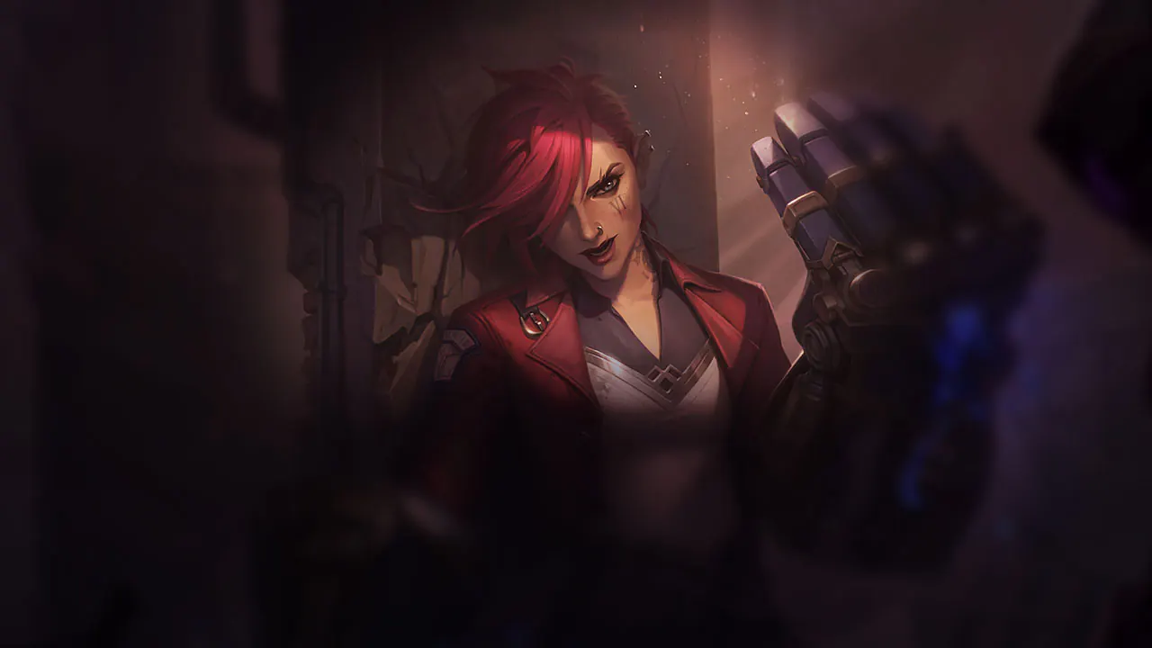 Arcane Undercity Vi splash art