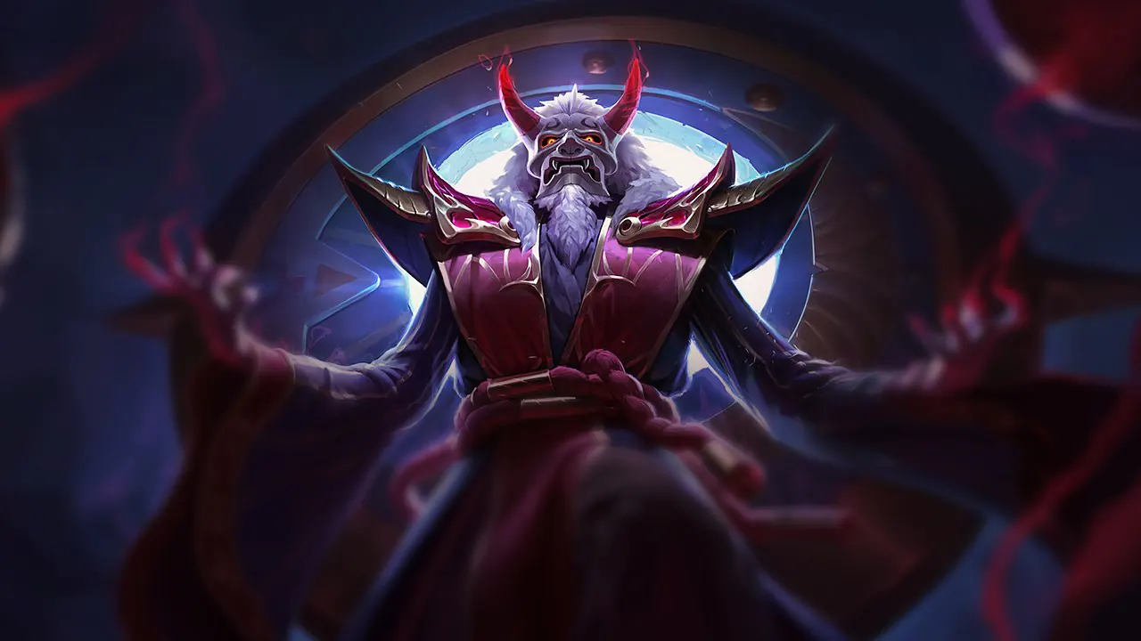 Blood Moon Zilean splash art