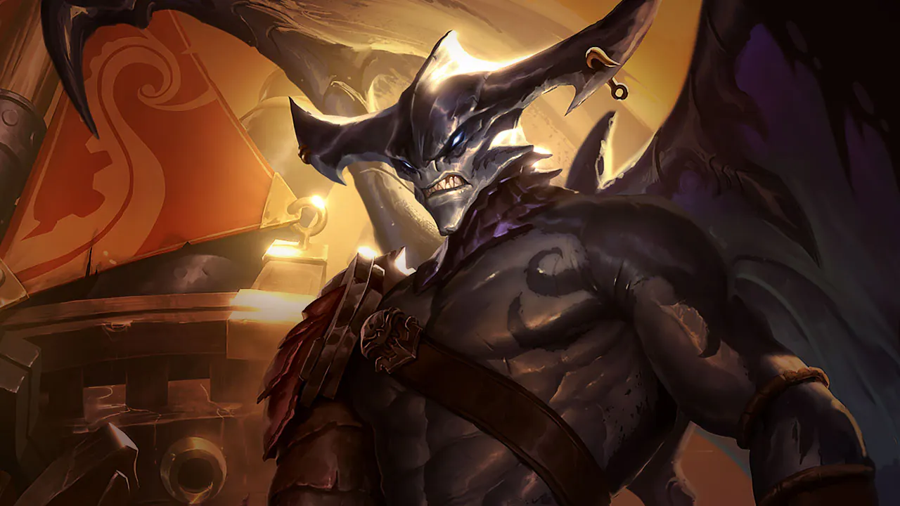 Sea Hunter Aatrox splash art