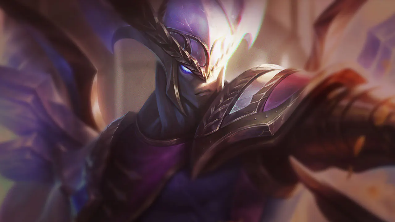 Victorious Aatrox splash art