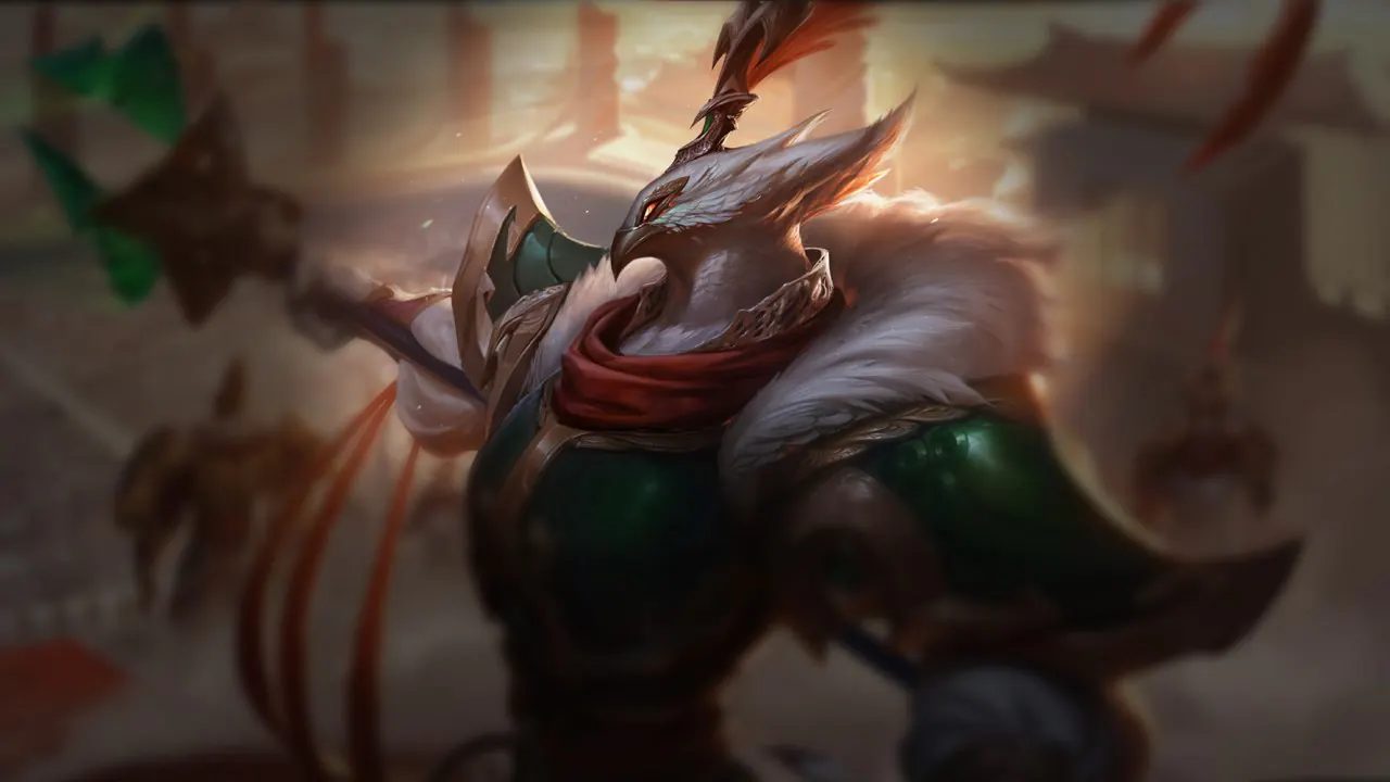 Warring Kingdoms Azir splash art