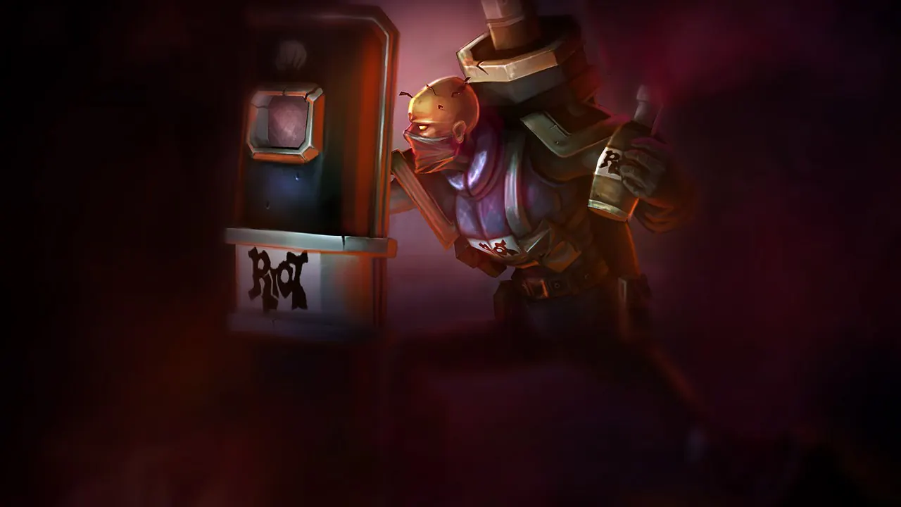 Riot Squad Singed splash art