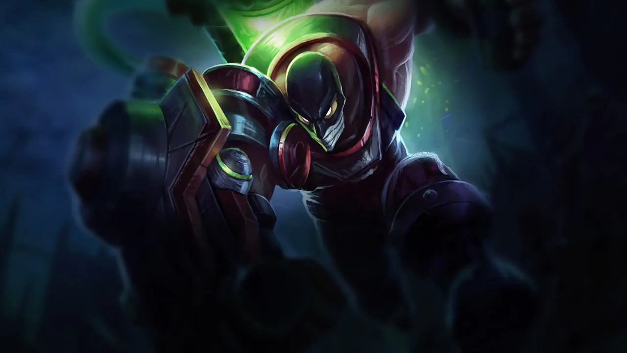 Augmented Singed splash art