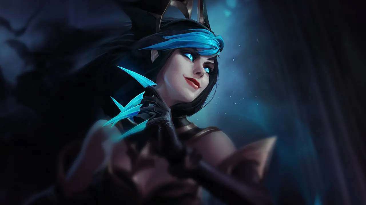 Shadow Evelynn splash art