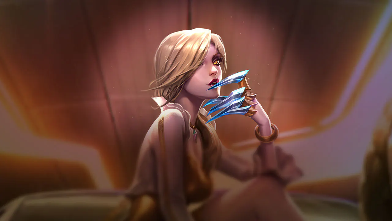 Prestige K/DA Evelynn (2022) splash art