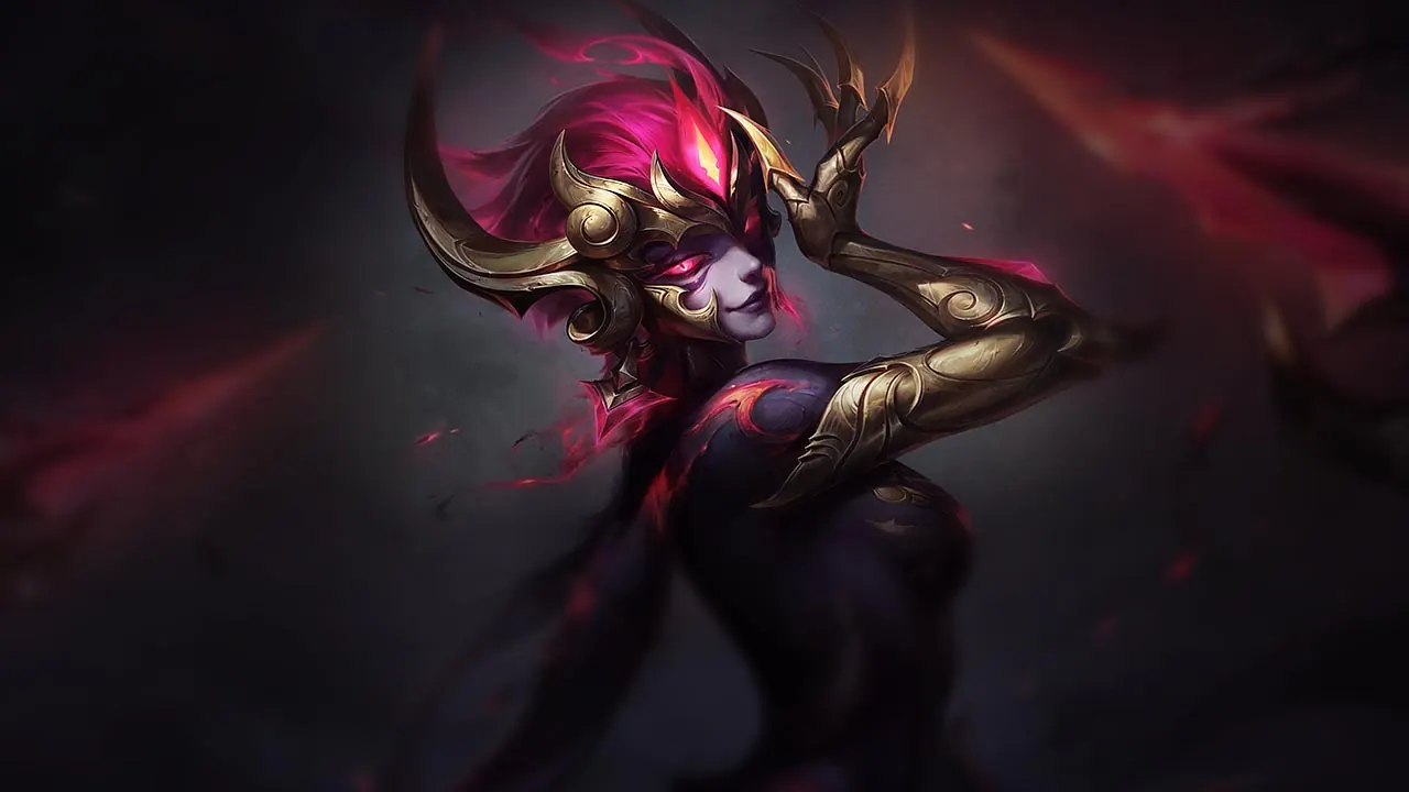 Nightbringer Evelynn splash art