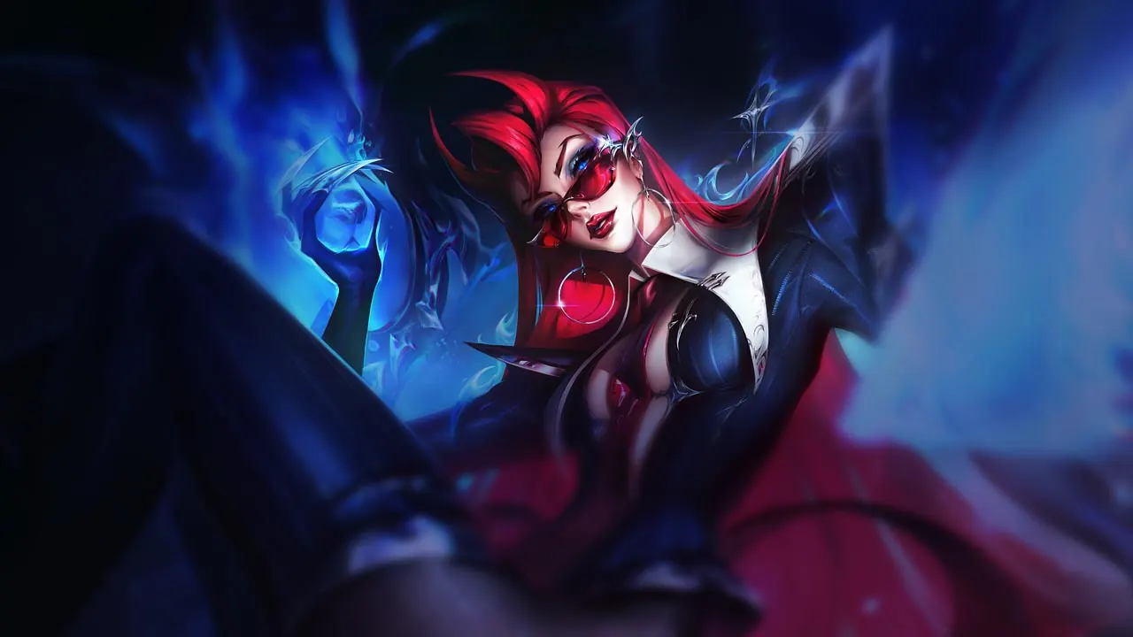 KDA Hitmaker Evelynn splash art