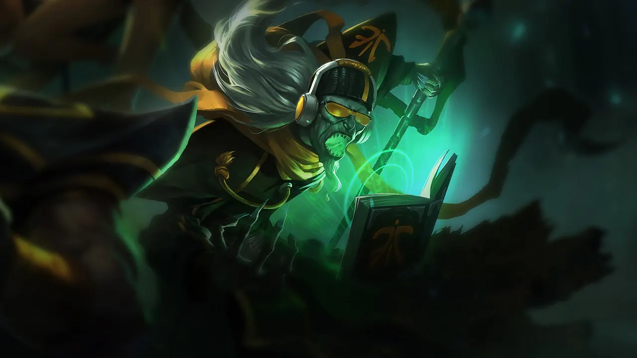 Fnatic Karthus splash art