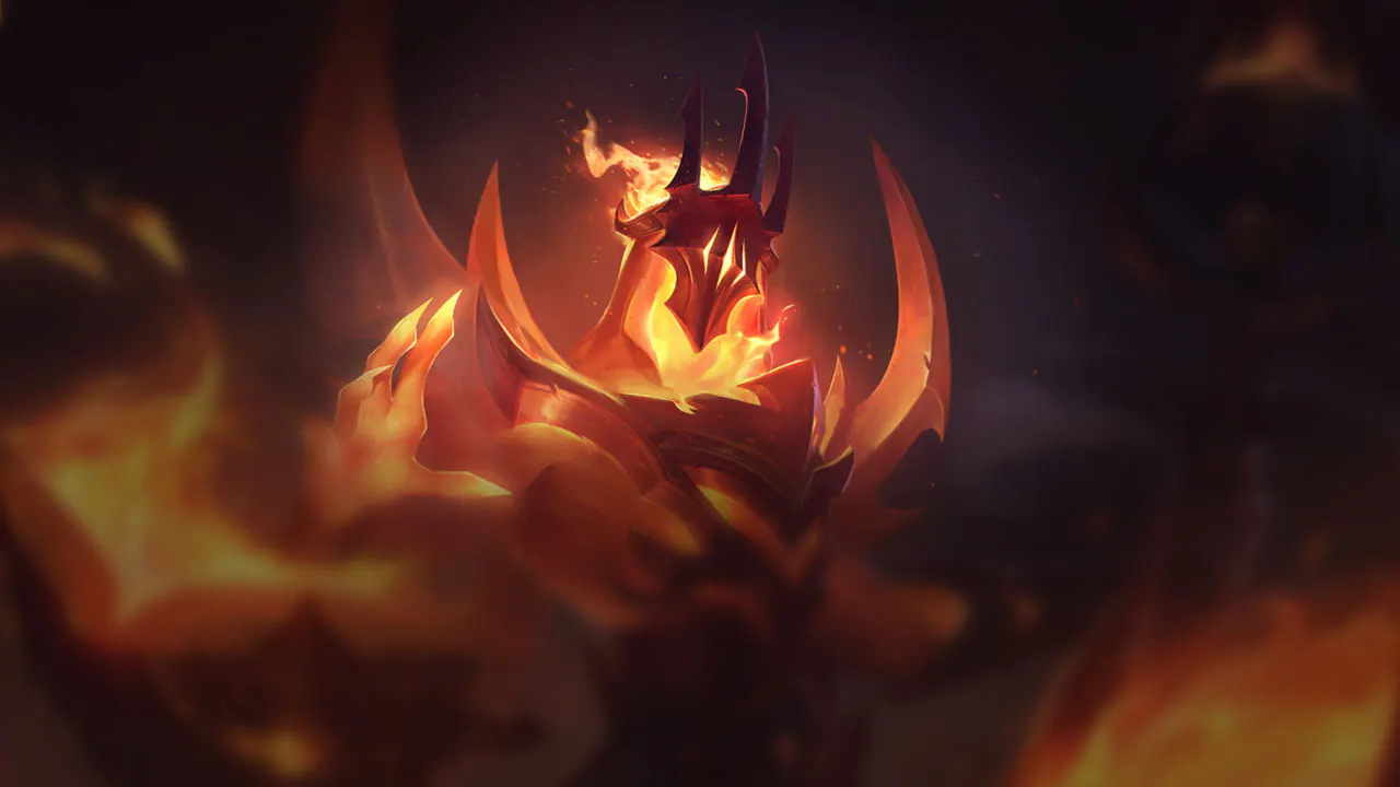 Infernal Karthus splash art