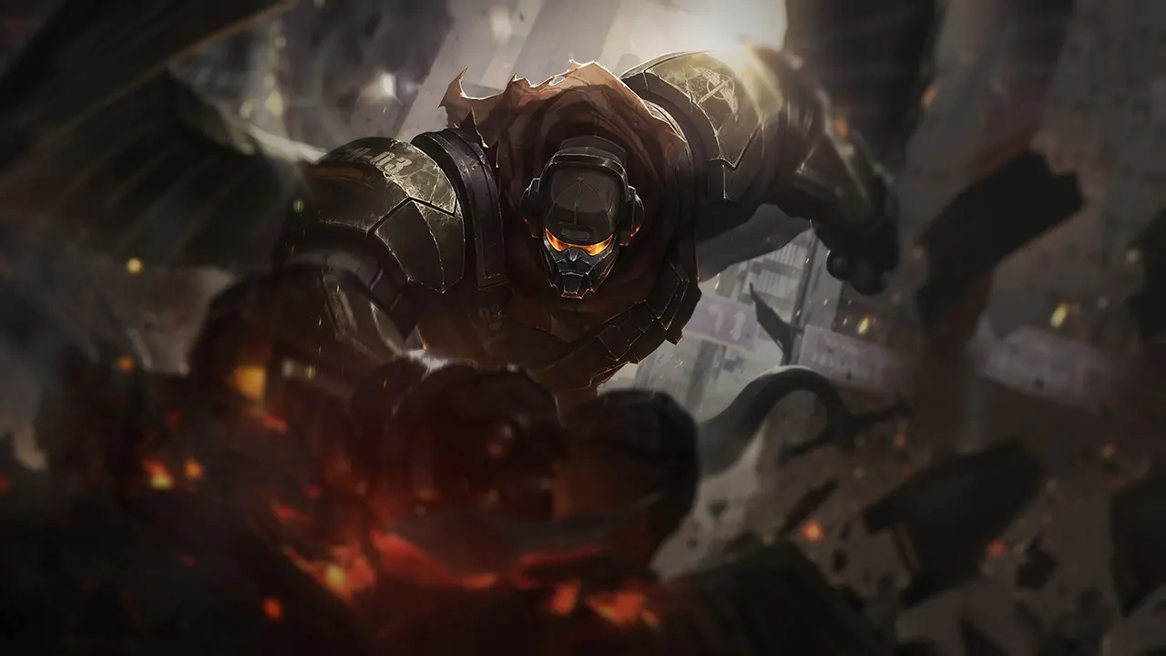 Commando Galio splash art