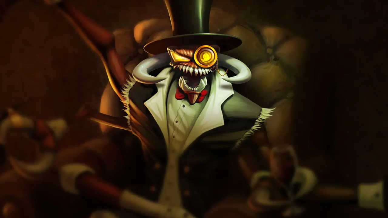 Gentleman Cho'Gath splash art