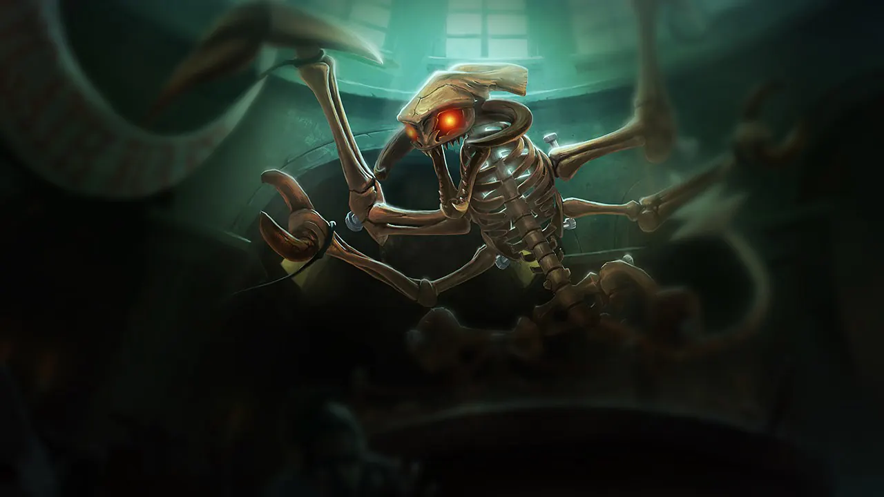 Jurassic Cho'Gath splash art