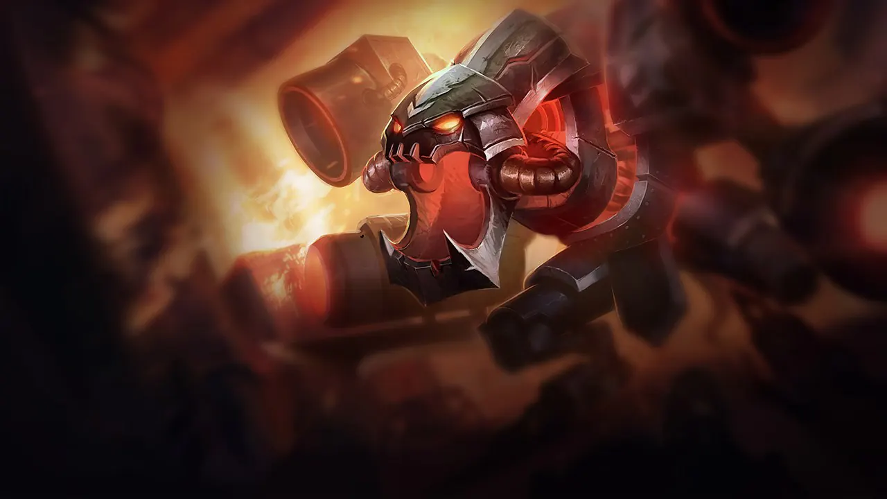 Battlecast Prime Cho'Gath splash art