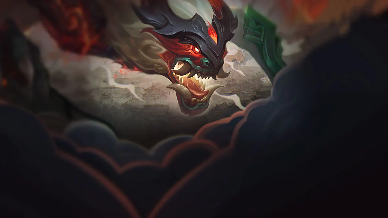 Shan Hai Scrolls Cho'Gath splash art