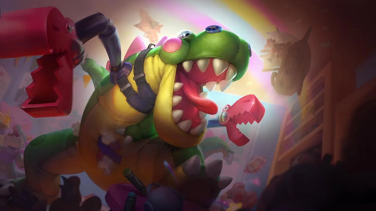 Toy Terror Cho'Gath splash art