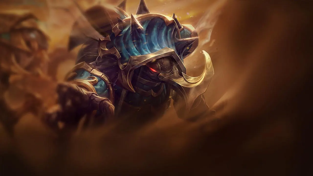 Guardian of the Sands Rammus splash art