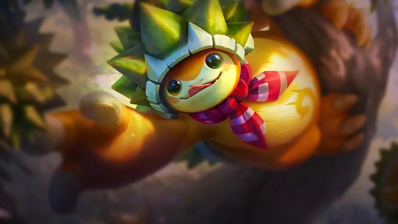 Durian Defender Rammus splash art